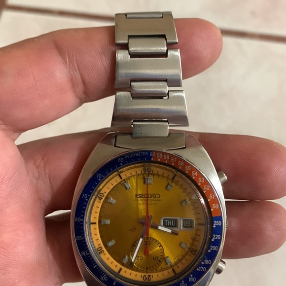 Seiko 6139 vintage “Pouge” - Picture 9 of 10